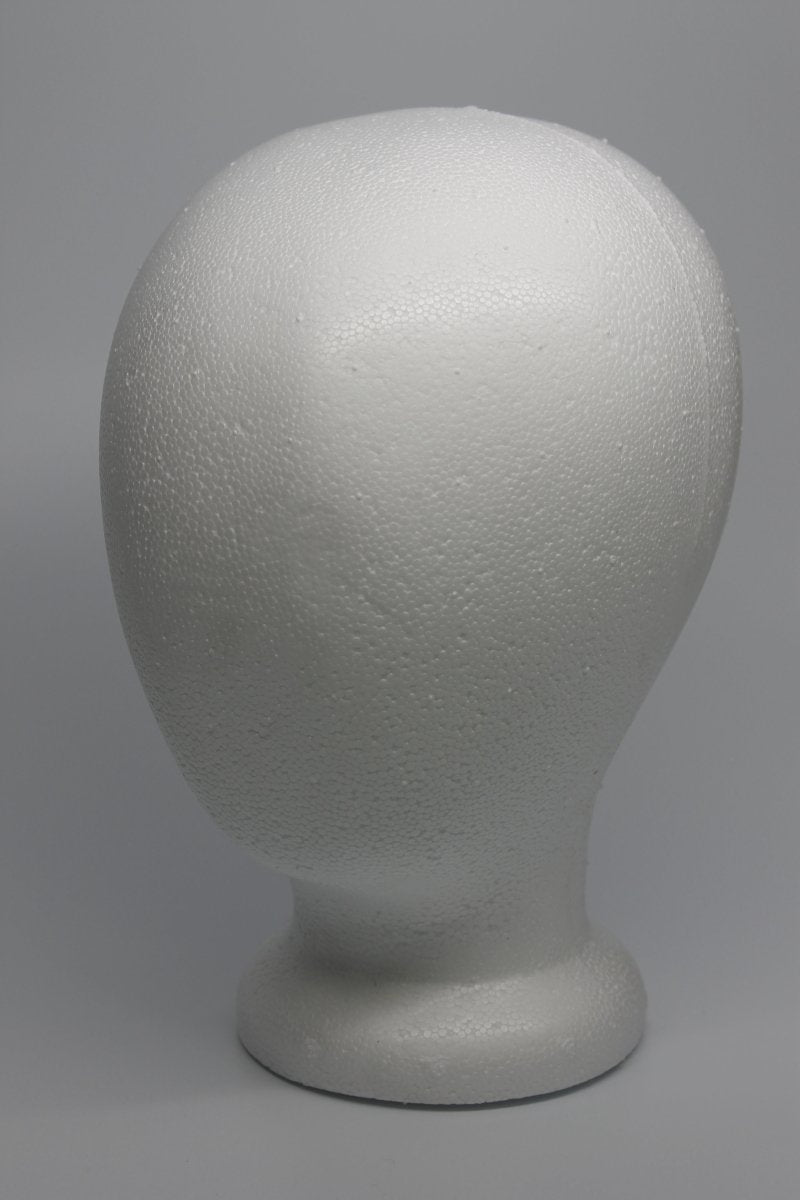White Styrofoam Head - International Hairgoods